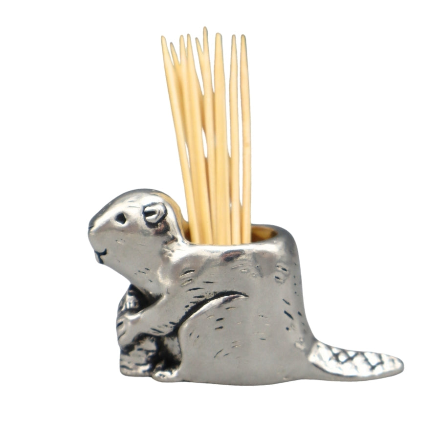 Beaver Toothpick Holder