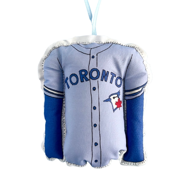 Toronto Blue Jays Jersey Plush Ornament