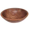Wood Bowl - Traditional Round Walnut