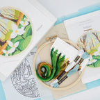 Trillium Embroidery DIY Kit