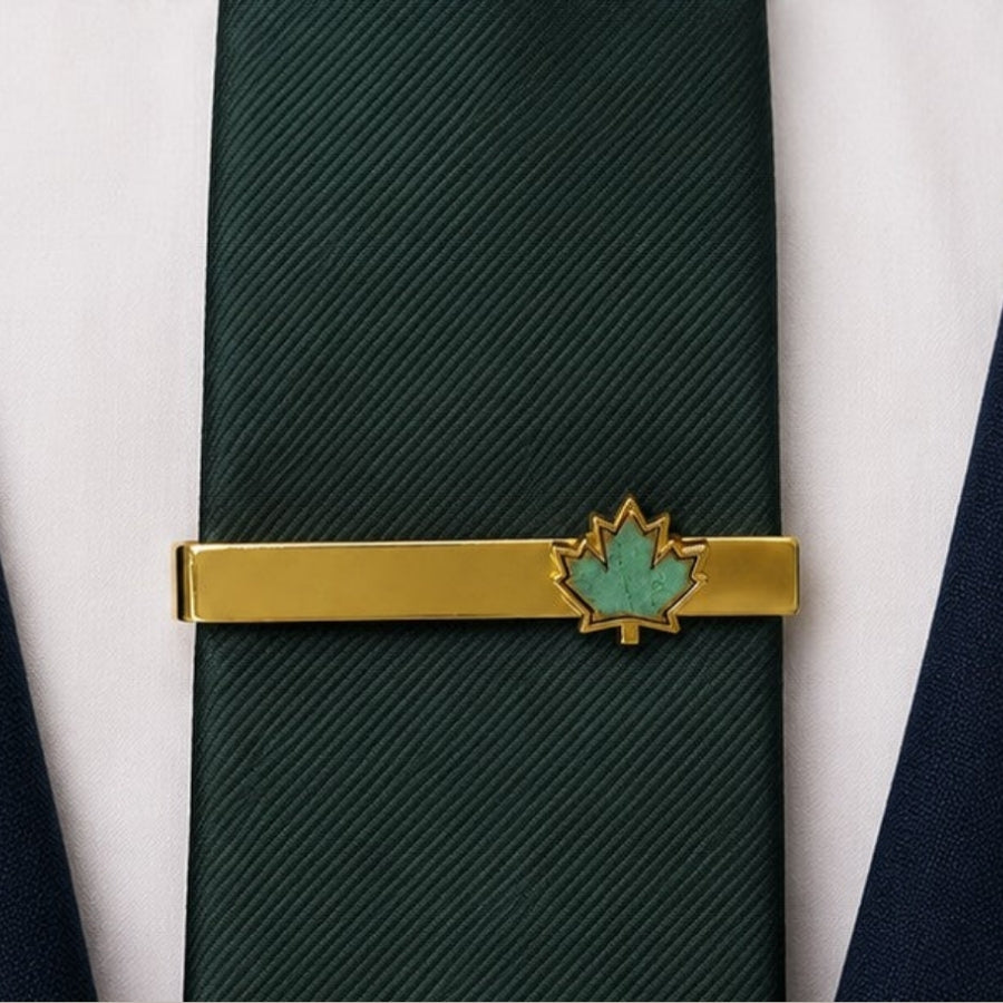 Maple Leaf Tie Clip