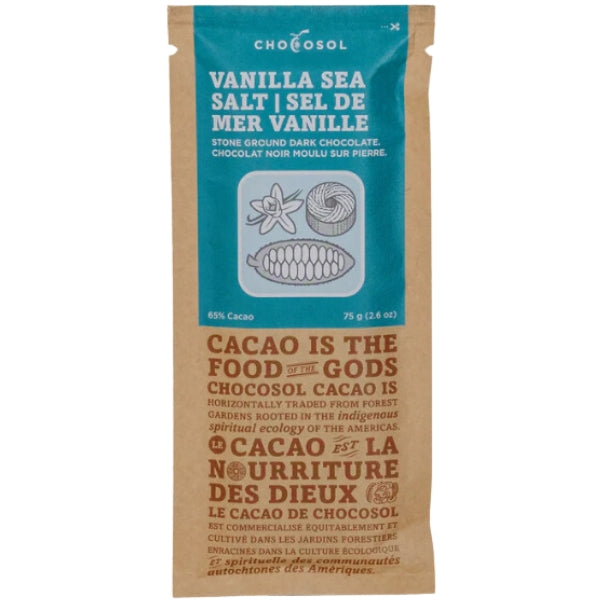 Vanilla Sea Salt Chocolate Bar