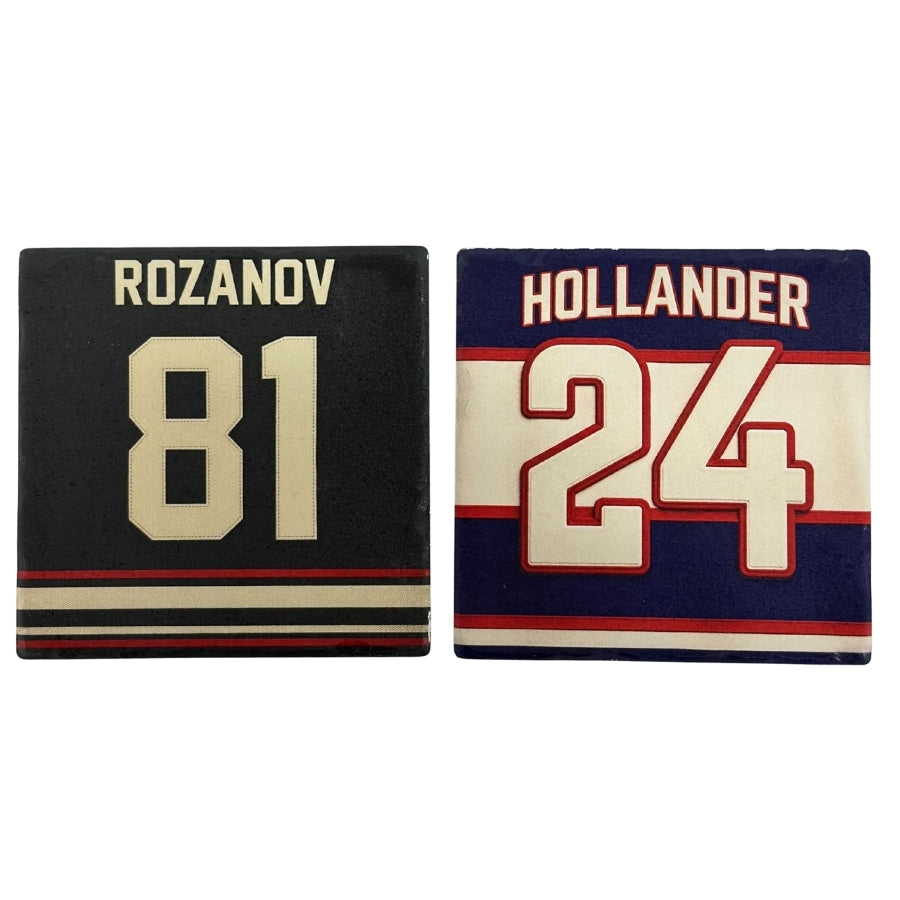 Heated Rivalry Jerseys Coaster Set/2