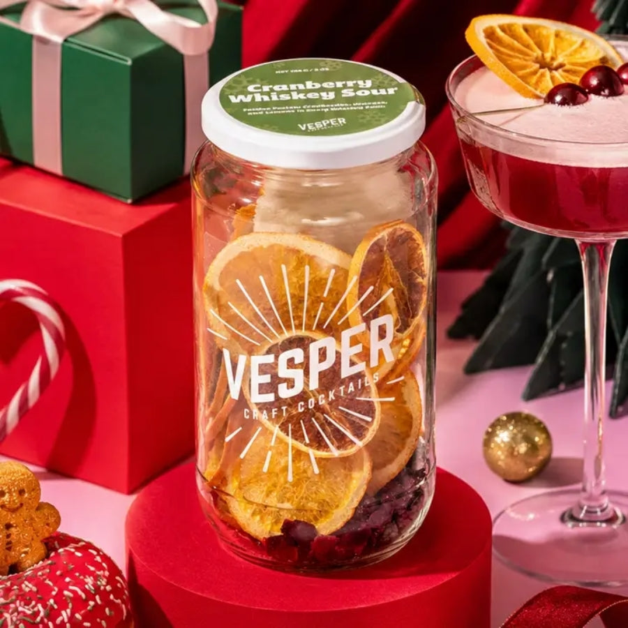 Cocktail Mixer Kit - Cranberry Whiskey Sour