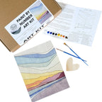Watercolour Paint By Number DIY Art Kit - Chesterman Beach