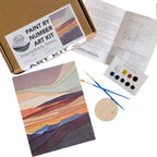 Watercolour Paint By Number DIY Art Kit - Sleeping Beauty