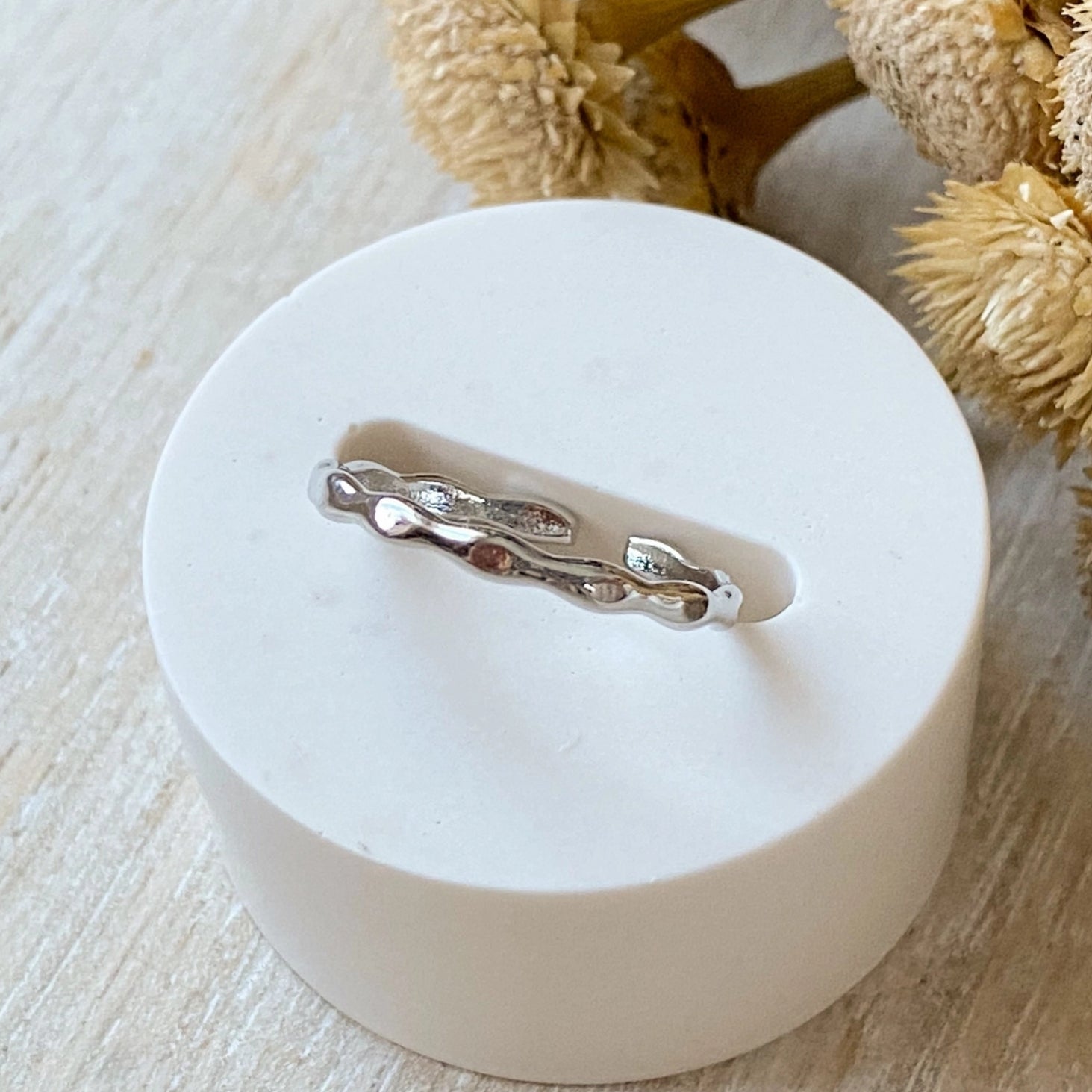 Wave Ring by Agaveh Girl at Maker House Co.