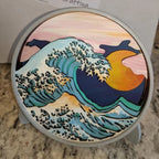 Paint By Layer Shadow Box DIY Kit - Wave