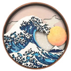 Paint By Layer Shadow Box DIY Kit - Wave