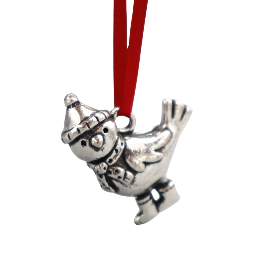 Wee Pewter Ornament - Bird