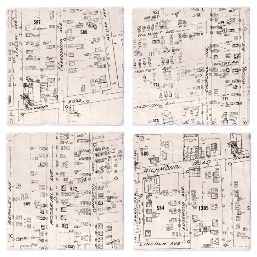 Westboro Neighbourhood Coasters