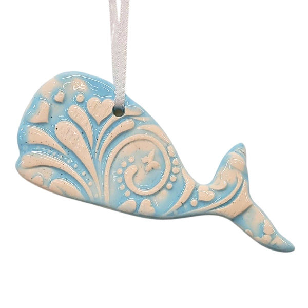 Ornement En Céramique Baleine