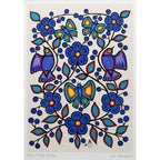 White Floral Garden Print (6" x 9"/11"x14")