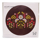Kit de broderie au point de croix Fleurs sauvages