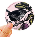 Wren and Fig Sticker