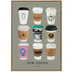 YOW Ottawa Coffee Print (8" x 10") - Version 2