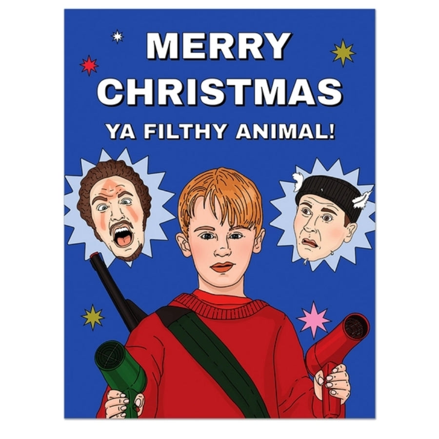 Ya Filthy Animal Christmas Card