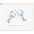 You're My Lobster Love Card
