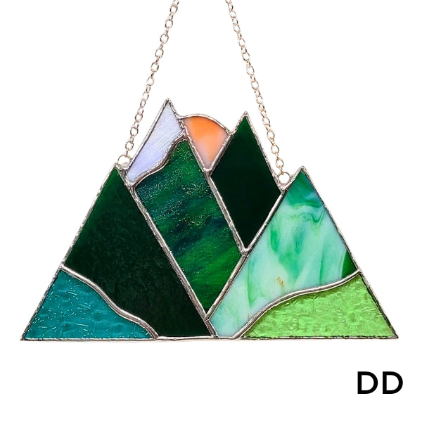 Montagnes de vitraux