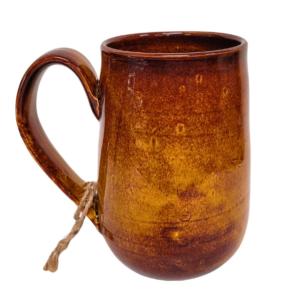 Classic Brown Stoneware Mug