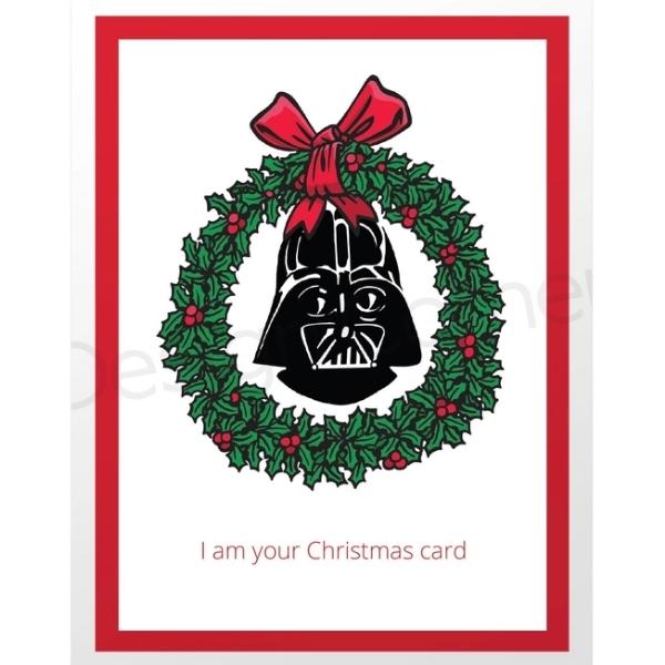 Darth Vader Christmas Card