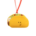 Fused Glass Ornament - Taco