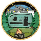 Paint By Layer Shadow Box DIY Kit - Glamping