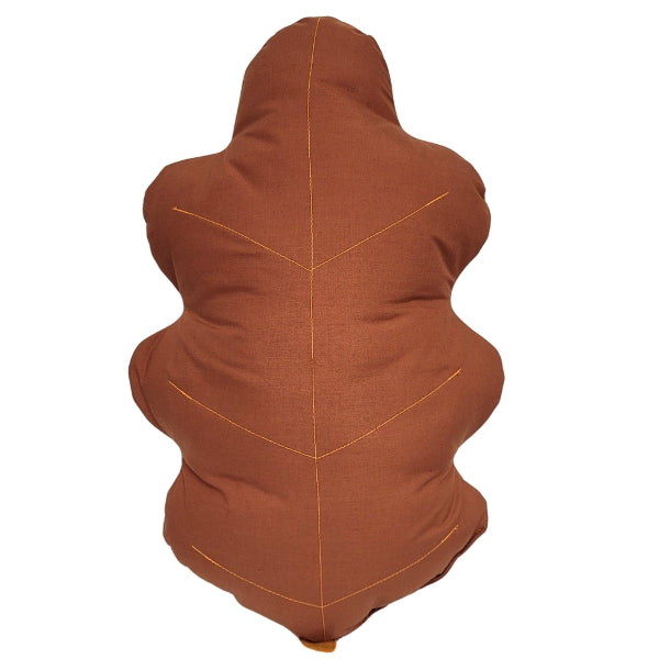 Leaf Pillow - Rust Oak