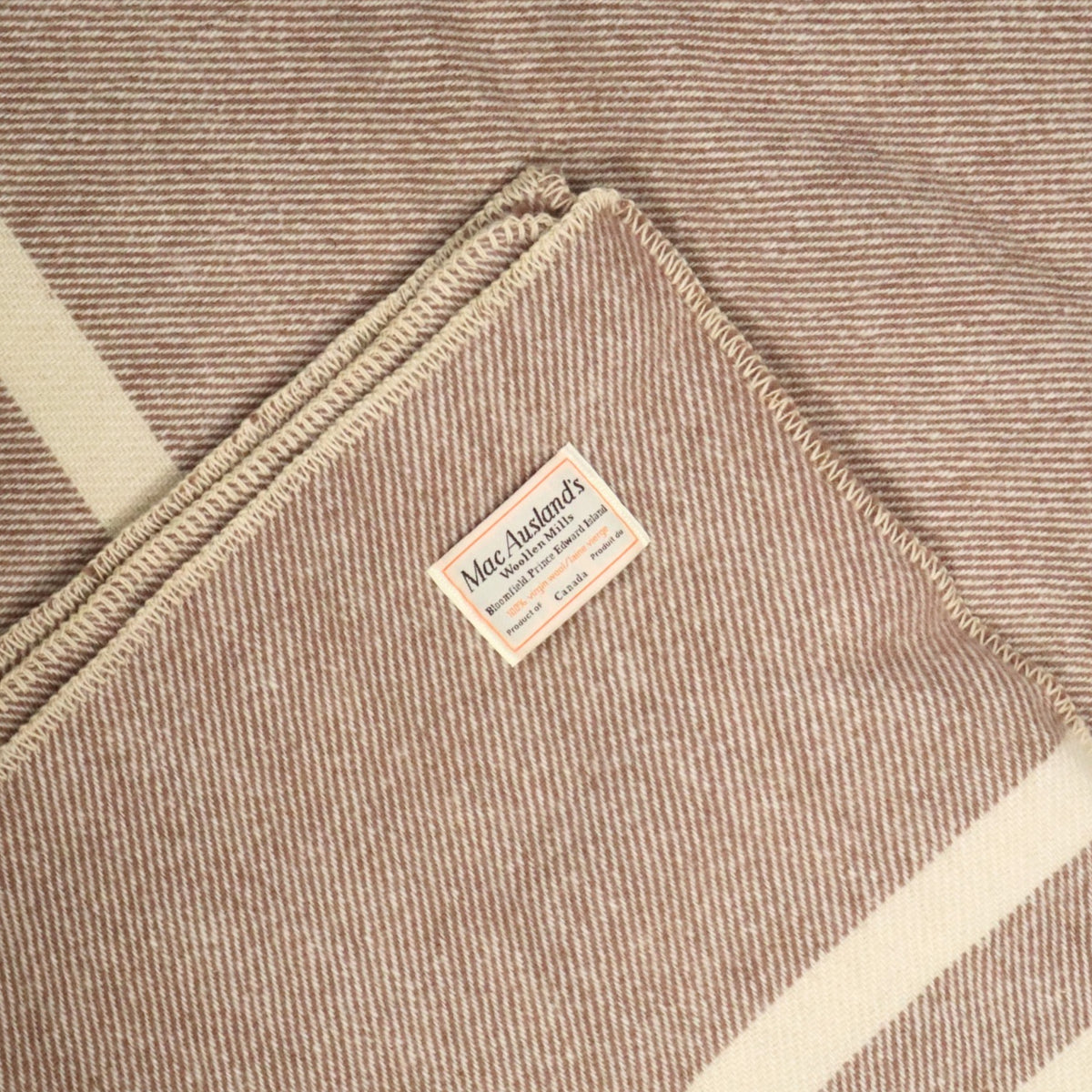 MacAusland Wool Blanket (Taupe)
