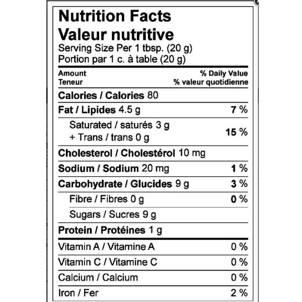 Milk Chocolate Sauce with Fleur De Sel