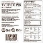 Single Truffle Piglet - Milk Chocolate