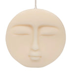 Moon Face Candle