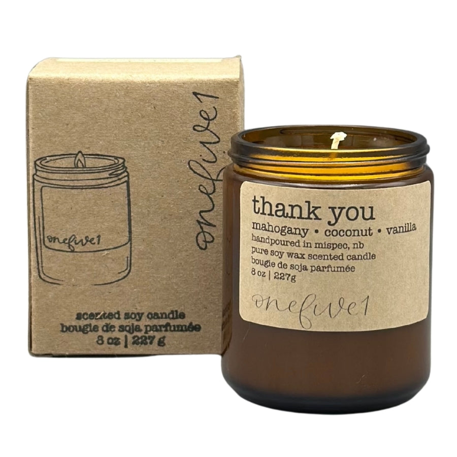 Thank You Soy Wax Candle