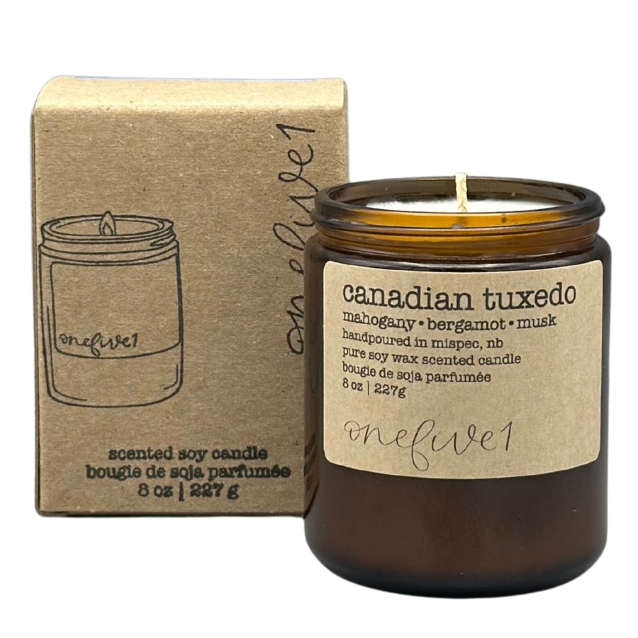 Canadian Tuxedo Soy Wax Candle
