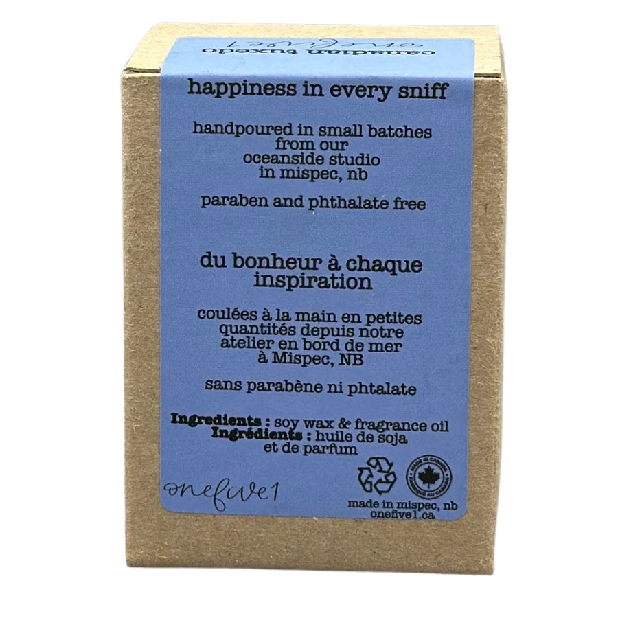 Canadian Tuxedo Soy Wax Candle