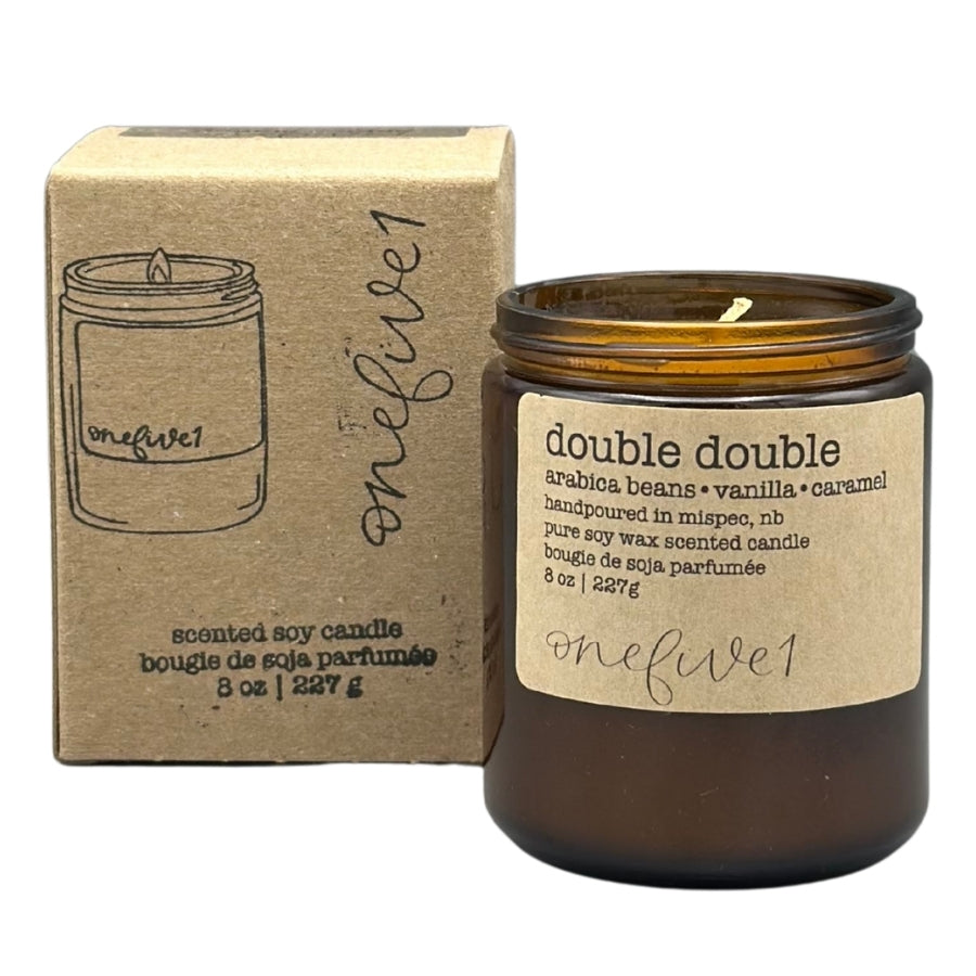 Double Double Soy Wax Candle
