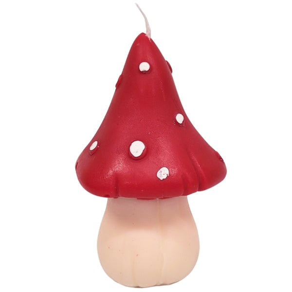 Mushroom Pillar Candle