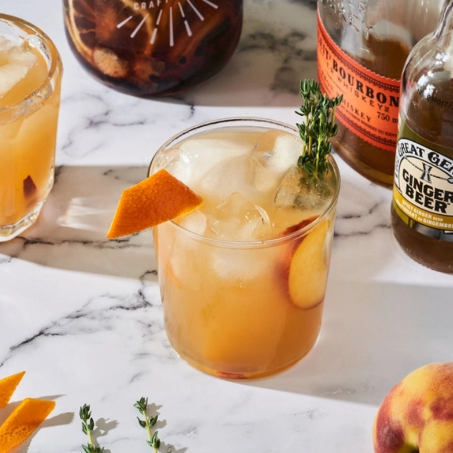 Cocktail Mixer Kit - Bourbon Peach Smash