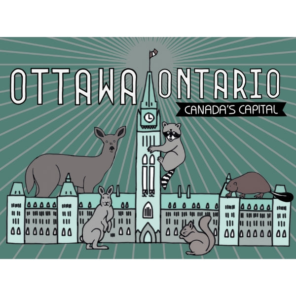 Wild Ottawa Vinyl Sticker at Maker House Co.