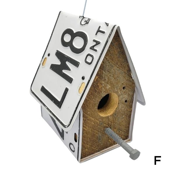Ontario License Plate Bird House - Maker House Co.