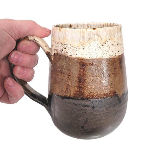 Matte Three-Tone Stoneware Mug