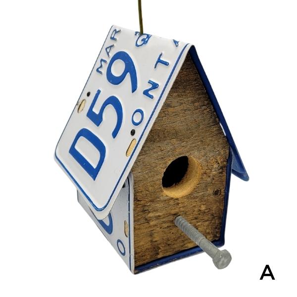 Ontario License Plate Bird House - Maker House Co.