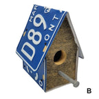 Ontario License Plate Bird House - Maker House Co.