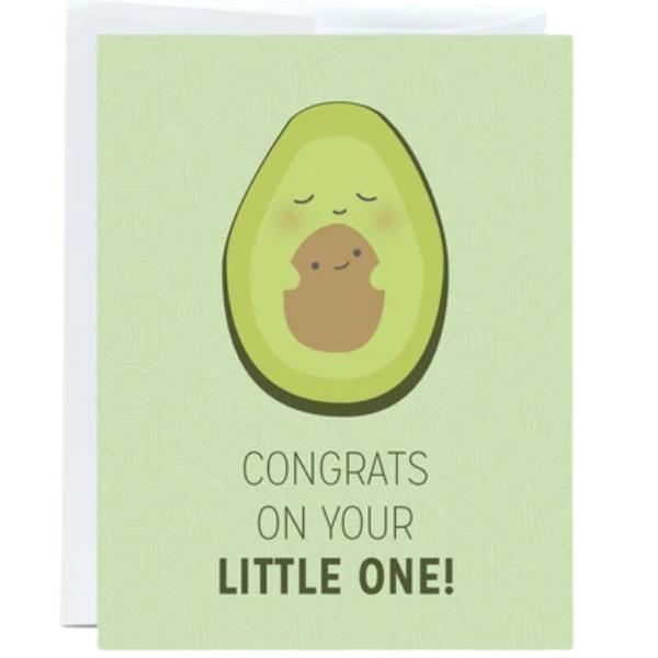 Avocado New Baby Card