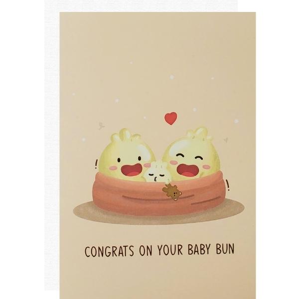 Baby Bun Card
