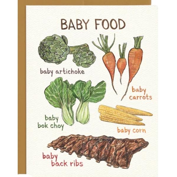 Baby Food Card