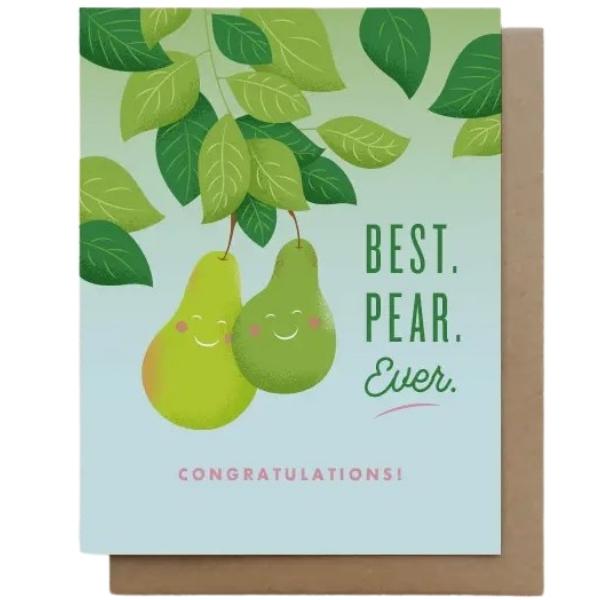 Best Pear Ever Card