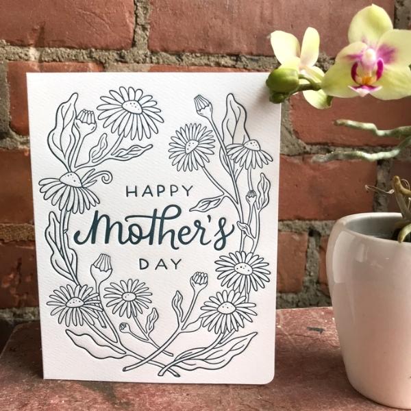 Black Eyed Susan Mother's Day Card