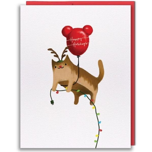 Breadcat Happy Holidays Card