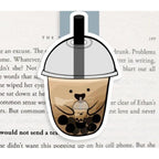 Thé à bulles de cassonade - Signet magnétique géant